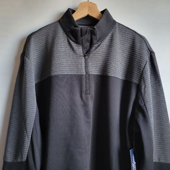 Ben Hogan Men Quarter Zip Sweatshirt Large Size - Picture 10 of 10